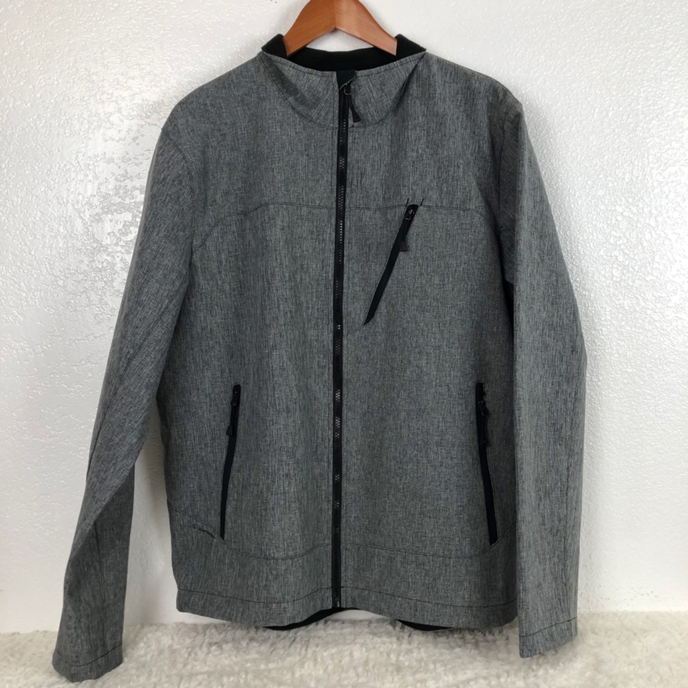 Champion lightweight fleece lined jacket Gray L
